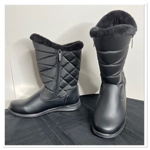 totes Black Winter & Rain Boots